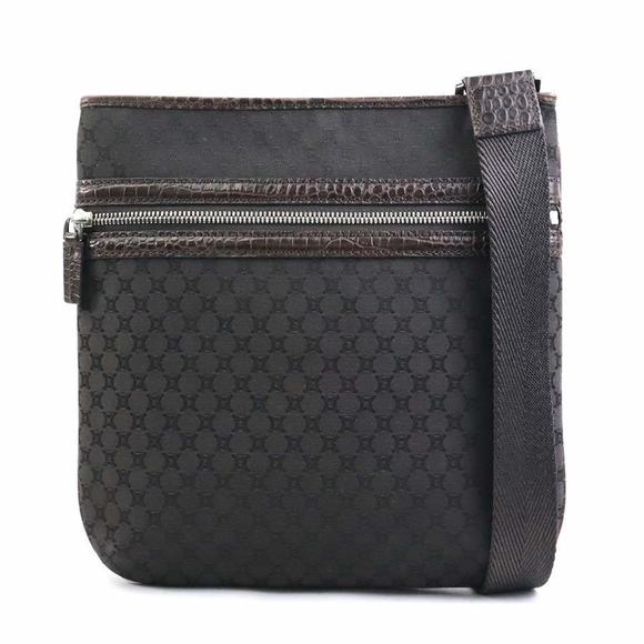 Celine Leather Black Crossbody macadam - Picture 1 of 4
